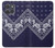S3357 Marine Bleu Bandana Motif Etui Coque Housse pour Motorola Moto G Power (2025)