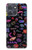 S3433 Néon graphique millésimé Etui Coque Housse pour Motorola Moto G Power (2025,2026)
