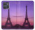 S3447 Paris Eiffel Le coucher du soleil Etui Coque Housse pour Motorola Moto G Power (2025,2026)