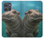 S3871 mignon, bébé, hippopotame, hippopotame Etui Coque Housse pour Motorola Moto G Power (2025,2026)