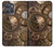 S3927 Boussole Horloge Gage Steampunk Etui Coque Housse pour Motorola Moto G Power (2025,2026)