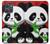 S3929 Panda mignon mangeant du bambou Etui Coque Housse pour Motorola Moto G Power (2025)