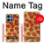 S0236 Pizza Etui Coque Housse pour Motorola Moto G 5G (2025)