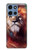 S0691 Peinture Leo Etui Coque Housse pour Motorola Moto G 5G (2025)