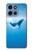 S0843 Baleine bleue Etui Coque Housse pour Motorola Moto G 5G (2025)