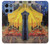 S0929 Van Gogh Café Terrasse Etui Coque Housse pour Motorola Moto G 5G (2025)