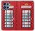 S2059 Angleterre britannique Cabine téléphonique Minimaliste Etui Coque Housse pour Motorola Moto G 5G (2025)
