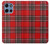 S2374 Motif Tartan Rouge Etui Coque Housse pour Motorola Moto G 5G (2025)