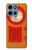 S2780 Radio bakélite orange millésimé Etui Coque Housse pour Motorola Moto G 5G (2025)