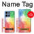 S2945 Aquarelle colorée Etui Coque Housse pour Motorola Moto G 5G (2025)