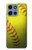 S3031 Softball balle jaune Etui Coque Housse pour Motorola Moto G 5G (2025)