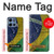 S3297 Brésil Drapeau graphique Football Millésime Etui Coque Housse pour Motorola Moto G 5G (2025)