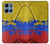 S3306 Colombie Drapeau de football graphique Millésime Etui Coque Housse pour Motorola Moto G 5G (2025)