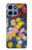 S3342 Claude Monet Chrysanthèmes Etui Coque Housse pour Motorola Moto G 5G (2025)
