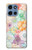 S3705 Fleur florale pastel Etui Coque Housse pour Motorola Moto G 5G (2025)