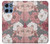 S3716 Motif floral rose Etui Coque Housse pour Motorola Moto G 5G (2025)