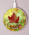 S2523 Canada Feuille d'érable d'automne Chargeur sans fil 15W Type-C iPhone Android Station de charge à lumière LED