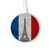 S2859 Drapeau France millésimé Tour Eiffel Chargeur sans fil 15W Type-C iPhone Android Station de charge à lumière LED