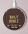 S2889 Holy Bible King James Version Couverture Chargeur sans fil 15W Type-C iPhone Android Station de charge à lumière LED
