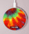 S2985 Coloré Tie Dye Texture Chargeur sans fil 15W Type-C iPhone Android Station de charge à lumière LED