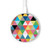 S3049 Triangles Couleurs vibrantes Chargeur sans fil 15W Type-C iPhone Android Station de charge à lumière LED