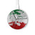 S3318 Italie Drapeau graphique Football Millésime Chargeur sans fil 15W Type-C iPhone Android Station de charge à lumière LED