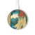 S3348 Utagawa Hiroshige Le singe Pont Chargeur sans fil 15W Type-C iPhone Android Station de charge à lumière LED