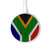 S3464 Afrique du Sud Drapeau Chargeur sans fil 15W Type-C iPhone Android Station de charge à lumière LED