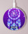 S3484 Dream Catcher mignon Galaxie Chargeur sans fil 15W Type-C iPhone Android Station de charge à lumière LED