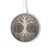 S3591 Viking Arbre de vie Symbole Chargeur sans fil 15W Type-C iPhone Android Station de charge à lumière LED