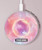 S3709 Galaxie rose Chargeur sans fil 15W Type-C iPhone Android Station de charge à lumière LED
