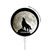S1981 Loup hurlant à la lune Chargeur magnétique sans fil avec MagSafe 15W pour iPhone 16 15 14 13 12