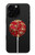 S2414 Rouge Fleur amandier Van Gogh Chargeur magnétique sans fil avec MagSafe 15W pour iPhone 16 15 14 13 12