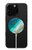 S3920 Couleur bleu océan abstrait émeraude mélangée Chargeur magnétique sans fil avec MagSafe 15W pour iPhone 16 15 14 13 12