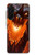 S0414 Dragon de feu Etui Coque Housse pour Samsung Galaxy A26
