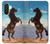 S0934 Sauvage Black Horse Etui Coque Housse pour Samsung Galaxy A26
