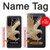 S1383 Sculpture papier Aigle Etui Coque Housse pour Samsung Galaxy A26