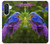 S1565 Oiseau bleu de bonheur Bleu Oiseau Etui Coque Housse pour Samsung Galaxy A26