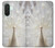 S1980 blanc Paon Etui Coque Housse pour Samsung Galaxy A26