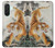 S2751 Tigre Peinture Pinceau chinois Etui Coque Housse pour Samsung Galaxy A26