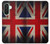 S2894 Drapeau britannique millésimé Etui Coque Housse pour Samsung Galaxy A26