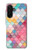 S2947 Bonbons Minimal Couleurs pastel Etui Coque Housse pour Samsung Galaxy A26