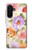 S3035 Peinture douce Fleur Etui Coque Housse pour Samsung Galaxy A26