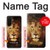 S3182 Lion Etui Coque Housse pour Samsung Galaxy A26
