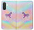 S3203 Arc en ciel Licorne Etui Coque Housse pour Samsung Galaxy A26