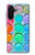 S3235 Mélange aquarelle Etui Coque Housse pour Samsung Galaxy A26