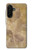 S3240 Pierre en marbre jaune Etui Coque Housse pour Samsung Galaxy A26