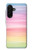 S3507 Coloré Arc-en-ciel pastel Etui Coque Housse pour Samsung Galaxy A26