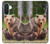 S3558 Famille d'ours Etui Coque Housse pour Samsung Galaxy A26