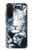 S0265 Tigre blanc Etui Coque Housse pour Samsung Galaxy A36